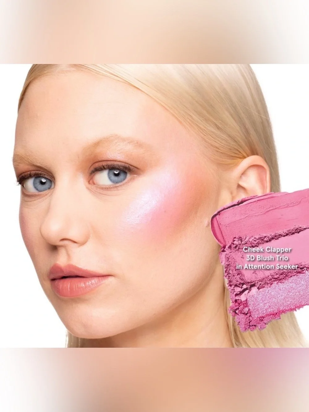 ONE/SIZE Blush 3 D Cheek Clapper in Color Attention Seeker **NIB**